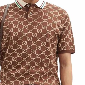 Chemise en tricot uni pour homme, coupe classique, fermeture à 2 boutons, col doux au toucher, matière élastique, séchage rapide, ajustement confortable - Product Image 5