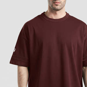 GAI Youth Strike Jersey Breathable Maroon Polyester Top High Quality Printed Plus Size XL Sports Wear with Short Sleeves - Product Image 5
