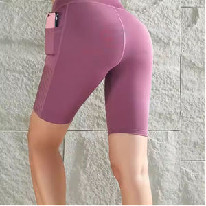 Hot Sales High Waisted Soft Gym <b>Yoga</b> <b>Shorts</b> for <b>Women</b> Hot Sale Gym Booty Spandex <b>Shorts</b> Plain Dyed High Quality <b>Yoga</b> <b>Shorts</b> - Product Image 3
