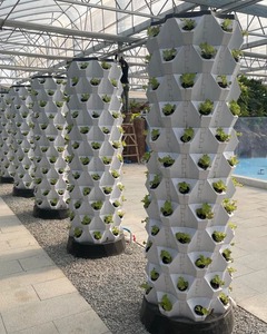 Système de jardin vertical aéroponique Plug and Play pour les balcons sur les toits Maisons urbaines Écoles Matériel d'irrigation et d'hydroponie - Product Image 2