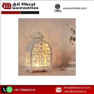 Linterna de madera de la mejor calidad Extra pesada al por mayor y accesorios de iluminación ocasión navideña en oferta ligera - Product Image 4