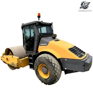 Rodillo Compactador Vibratorio Volvo SD200 Usado, 20 Toneladas de Peso Operativo, Tambor Único, Compactador de Construcción Mediana Original Sueco - Product Image 1