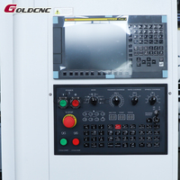 Tour CNC à banc incliné horizontal TCK-500 à commande GSK, à usage moyen, double centre de tournage pour pièces métalliques, directement de l'usine