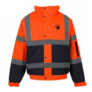 Veste de sécurité réfléchissante pour adultes, en polaire, certifiée CE, respirante, pour le travail, vente en gros d'usine - Product Image 5