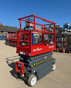 รถยกแบบกรรไกรไฟฟ้า Skyjack SJ3219 ราคาประหยัด สำหรับงานยกในอาคาร ยกสูงได้ รองรับน้ำหนัก 1000 กก. ปรับระดับได้ - Product Image 2