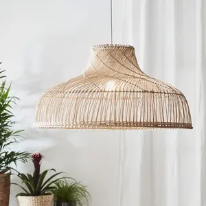 Hotel Wall Mounted <b>Lampshades</b> Best Choice Natural Rattan <b>Lampshade</b> for Home Decoration Indoor or Outdoor - Product Image 6