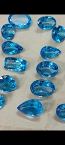 Gemas Mehrajudin, Topacio Azul Natural Suelto de Alta Calidad Hecho a Mano, Corte Ovalado, Gran Tamaño, Certificado por Terceros, 15-20 Quilates para Joyería - Product Image 2
