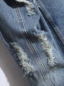 Winter Men's Stand Collar Denim Jacket-<b>Heated</b> Eco-Friendly Trendy Warm <b>Coat</b> - Product Image 4