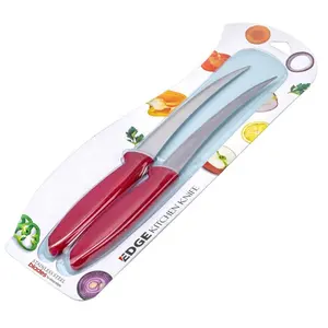 Высокоуглеродистые зубчатые ножи для стейка из нержавеющей стали набор ножей для стейка с пластиковой ручкой, кухонный нож без скольжения