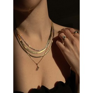 Collar de diamantes de tenis de tres puntas de Rachel, 6.75 quilates en total - Product Image 6