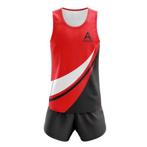 Uniforme de Atletismo Ligero de Buena Calidad con Logotipo Personalizado, Hecho en Pakistán - Product Image 1
