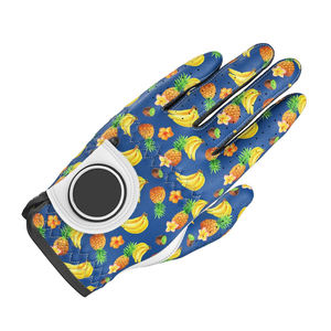 Gants de golf pour hommes à doigts entiers, anti-rides, les plus demandés Gants de golf en cuir imprimé à prix raisonnable Offre Spéciale - Product Image 5