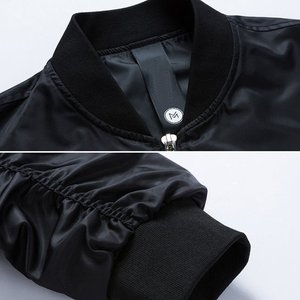 Nouvel arrivage de blouson d'aviateur de grande taille à la mode décontractée à vendre blouson d'aviateur d'hiver durable pour hommes à prix de gros - Product Image 6