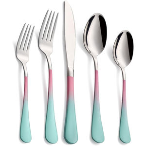 Vaisselle et couverts de qualité inégalée, directement de l'usine, en acier inoxydable, élégant/luxueux, poli miroir, pour la maison et les mariages - Product Image 2