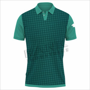 Chemises polo pour hommes en coton et élasthanne, imprimées, décontractées, à porter au quotidien, élégantes, manches courtes, chemises polo pour hommes - Product Image 1