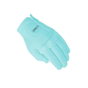 Nuevo diseño suave a todo color guantes de golf de cuero genuino transpirable y cómodo deportes guantes de golf personalizados - Product Image 5