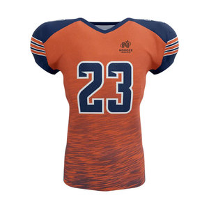 Precio de fábrica Venta en línea Uniforme de fútbol americano en el mejor material Uniforme de fútbol americano de color liso - Product Image 2