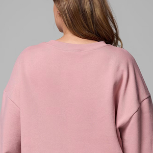 Sweat-shirt pour femmes avec logo personnalisé, prix avantageux pour les commandes en gros, design à col rond, manches longues, service OEM, design 2026 - Product Image 5