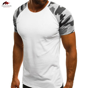 Camisetas de Hombre a la Venta, Talla Personalizada, Nueva Moda Casual, Transpirable, Resistente, Estilo Ringer, Hechas de Poliéster/Algodón, Lona de Alta Calidad - Product Image 2