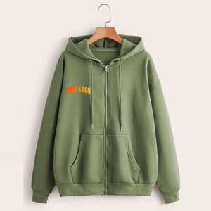 Wholesales Custom Logo Blank 100% Cotton Men's hoodies Custom DTF printed logo solid colour breathable Streetwear men's Hoodies - Product Image 6