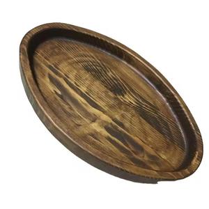 Bandeja de servicio de madera de acacia sostenible de alta calidad, bandejas decorativas para sala de estar y cocina hechas en Vietnam - Product Image 6