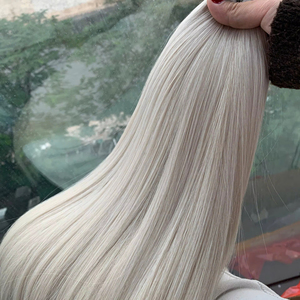 Extensions de cheveux en vrac produit de vente chaude 2024 couleur claire toutes les longueurs 100% vierge vietnamienne soyeuse et douce expédition rapide - Product Image 1