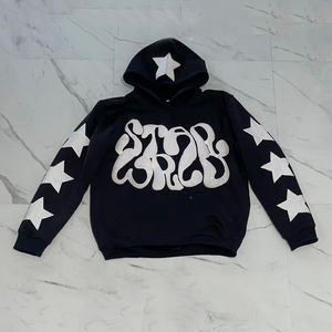 <b>Hoodie</b> Manufacturer Custom LOGO Puff Printing Tracksuit Sweatsuit Heavy Weight Cotton Oversize Baggy <b>Hoodie</b> And Sweatpants - Product Image 5