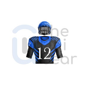 Conjunto de uniformes de fútbol americano personalizado OEM, venta al por mayor, camisetas y pantalones de fútbol, UNIFORMES DE EQUIPO sublimados de alta calidad - Product Image 6