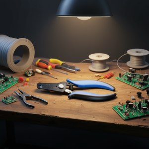 Pince à dénuder les fils électroniques Gedore, pince à sertir les fils de haute qualité - Product Image 3