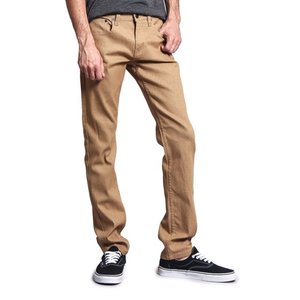 กางเกงยีนส์ผู้ชายทรงแบ็กกี้เอวยางยืดสำหรับฤดูร้อนกางเกงผ้าเดนิมทรงตรงลำลองแนวธุรกิจปักลายแบบคลาสสิกสำหรับผู้ชาย - Product Image 4