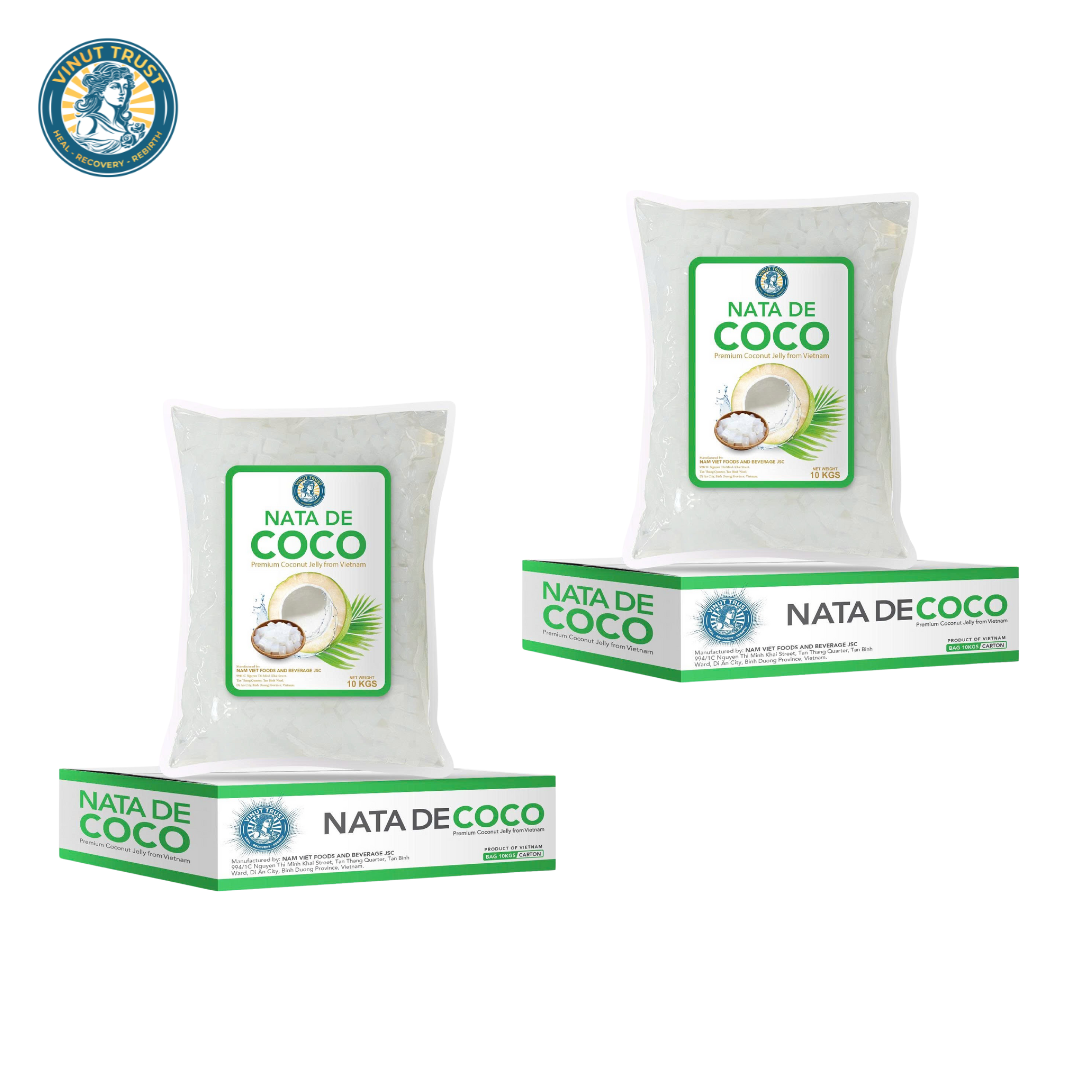 Высокое качество 10 кг Премиум кокосовое желе Nata De Coco 5 мм 15 мм мешок для воды удобный Лидер продаж консервированные фрукты