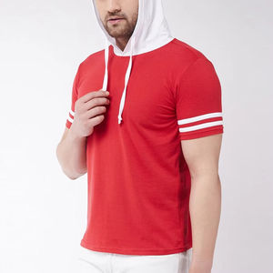 Servicio OEM ODM disponible Camisetas para hombres con sudaderas con capucha Camiseta con capucha de secado rápido para hombres a granel Cantidad - Product Image 5