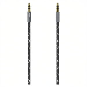Cable de audio con conector de 3,5 mm chapado en oro, 1,5 m, negro, 00205130 - Product Image 2
