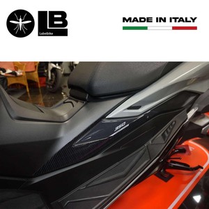 Adesivi Protettivi Laterali 3D Boomerang Compatibili per Honda Forza 350 2022-2025 - Product Image 5