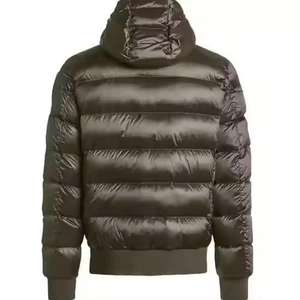 Chaqueta de invierno cálida para hombre, chaqueta acolchada de talla grande, chaquetas de cuello alto para hombre, abrigos para hombre - Product Image 2