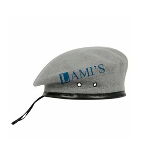 Béret en laine de cérémonie personnalisé de haute qualité OEM à bas prix Casquette béret de conception cérémonielle pour hommes - Product Image 5