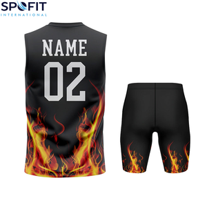 Uniformes de Fútbol 7v7 Personalizados 2026 con Nombre, Número y Equipo, 100% Poliéster, Sin Mangas, Tallas Grandes, Transpirables y que Absorben la Humedad - Product Image 4