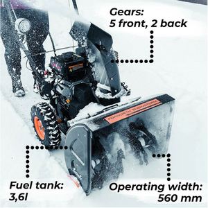Nouvelle souffleuse à neige iFornorth S5500 en promotion, disponible pour votre déneigeuse avec livraison en 1 an et expédition immédiate - Product Image 5