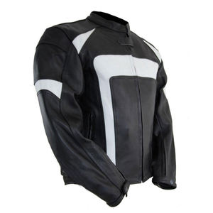 Blouson en cuir de moto de qualité supérieure avec service OEM, blouson en cuir de moto respirant à la vente - Product Image 5