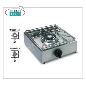 Cuisinière à gaz professionnelle de table, 1 brûleur - Product Image 1