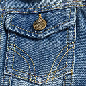 Gilet en jean d'hiver pour homme, logo personnalisé, approvisionnement direct usine - Vêtement d'extérieur 100% coton respirant, service OEM, tailles et couleurs personnalisables - Product Image 3