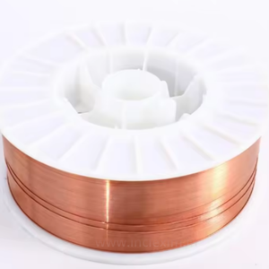 Fil de soudage MIG en alliage de cuivre ER70S-6 AWS A5.15 pour acier structurel, 15 kg, fil de soudage MIG CO2 ER70S-6 de haute qualité en Inde - Product Image 1