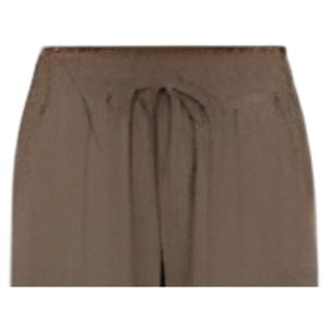 Pantalon de travail décontracté pour femme, en toile 100% coton, taille mi-haute, fermeture à cordon, respirant, séchage rapide, uni - Product Image 2