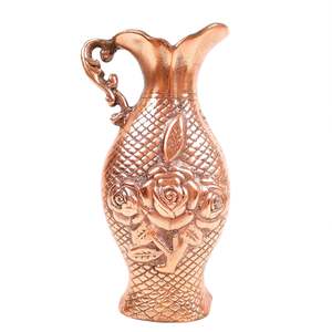 Coastal Style Premium Handcrafted Designer Iron Flower <b>Vase</b> with Intricate Detailing Perfect for Elegant Home Office Decoration - Product Image 3