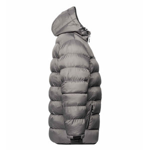 Custom Men's Winter Jacket with Breathable <b>Bubble</b> <b>Coats</b> Hooded Puffer Design for Outdoor Streetwear Front Logo Position - Product Image 2