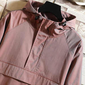 Chaqueta cortavientos reflectante de poliéster personalizada a prueba de agua para hombre Chaqueta a prueba de viento con el mejor precio - Product Image 4