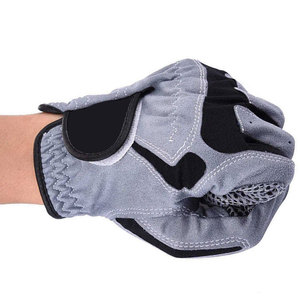 Gants de golf unisexes en cuir Cabretta personnalisés avec logo, antidérapants, doux et respirants, prix de gros 2026 - Product Image 3
