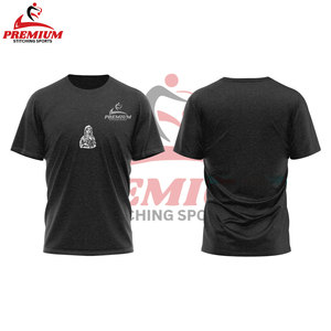 T-shirts unis en coton épais T-shirt pour hommes T-shirt personnalisé de haute qualité T-shirt personnalisé pour les hommes en gros - Product Image 6