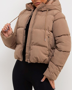 Vestes matelassées décontractées pour femmes, vestes à bulles grande taille pour femmes et manteaux d'hiver brillants pour femmes, service OEM - Product Image 6