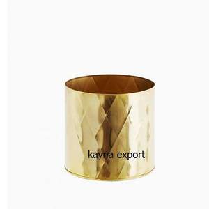 Nouvelle jardinière décorative pour jardin intérieur, écologique, en métal, artisanale, de forme ronde, pour la décoration du sol. - Product Image 4